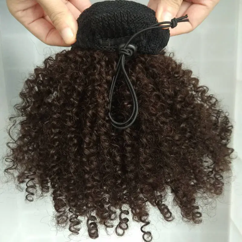 afro ponytail wig