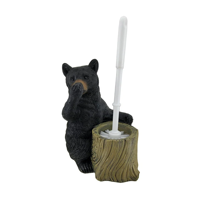Grens Diversiteit afstand Polyresin Funny Bear Animal Toilet Brush Holder - Buy Polyresin Toilet  Brush Holder,Toilet Brush Holder,Animal Toilet Brush Holder Product on  Alibaba.com