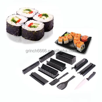 Nuevas herramientas de cocina de bricolaje Kit de sushi Inicio Cocina  saludable Sushi Roll Maker Kit oso de fresa Electrónica