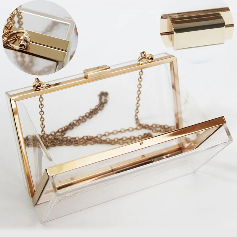 clear clutch bolsa wholesale