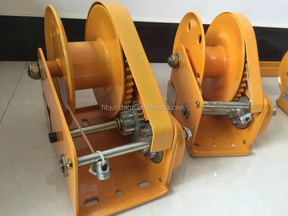 Verricello Manuale Piccolo Con Freno Automatico – 1200/2600 Lbs, Per Traino Veicoli Barche E Attrezzature