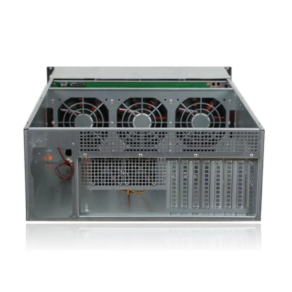 Boîtier Serveur Rack 4U Hot Swap UNYKAch - 8 Baies 3,5" - Support Jusqu'à 4 GPU - Compatible Cartes Mères EEB/CEB/ATX