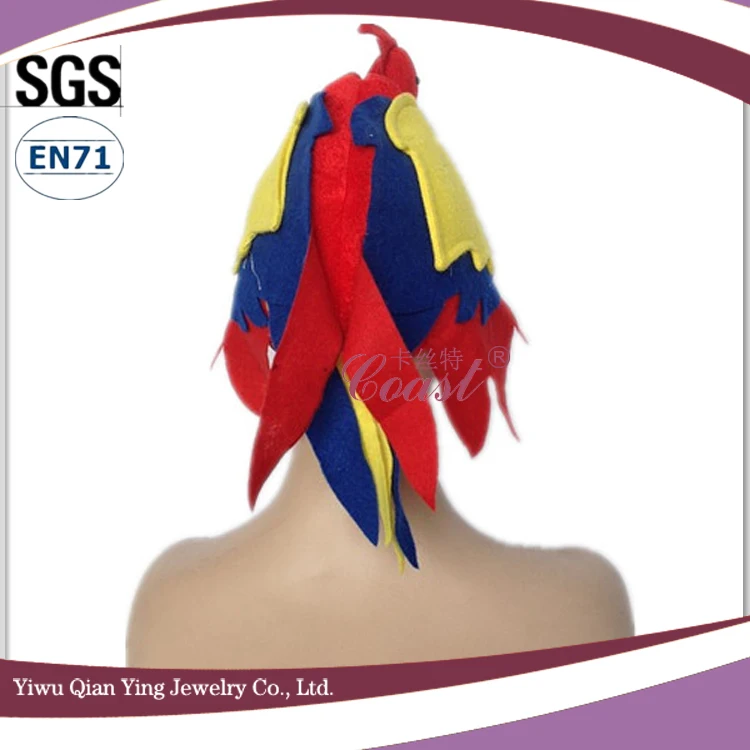 Дешевые забавные шляпы в форме попугаев