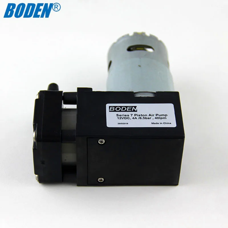 40LPM High Flow 85kpa Vacuum  Reciprocating  Micro Vaccuum Piston Pump