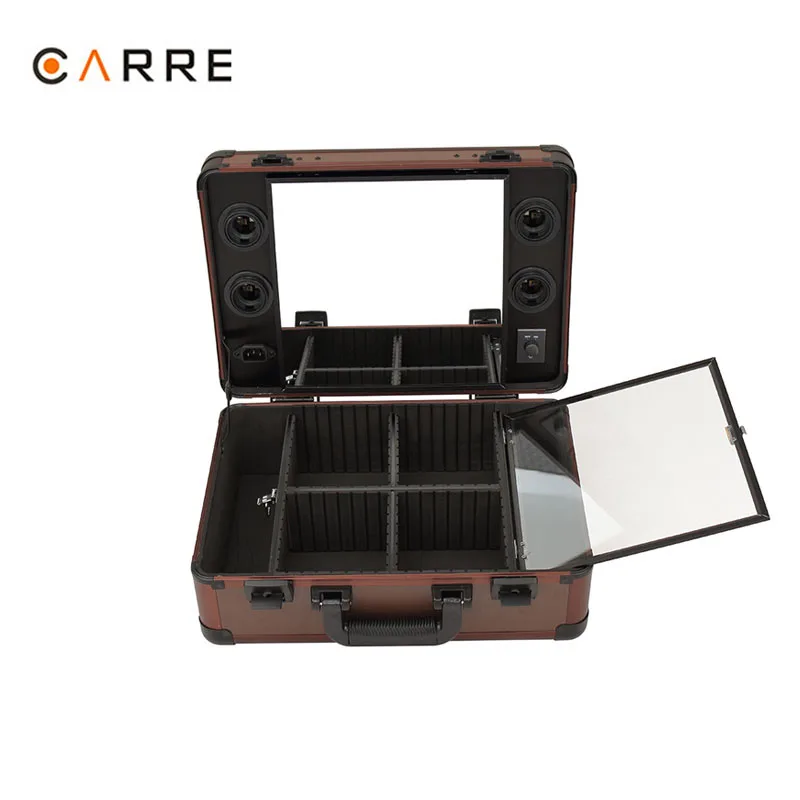 professional makeup vanity box with lights