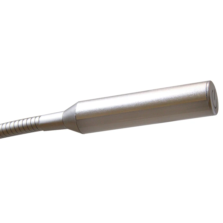 LED Gooseneck Reading Light 12V 24V Book Lamp Cabinet Reading Lamp with Inner Touch Dimmer Sensor Switch