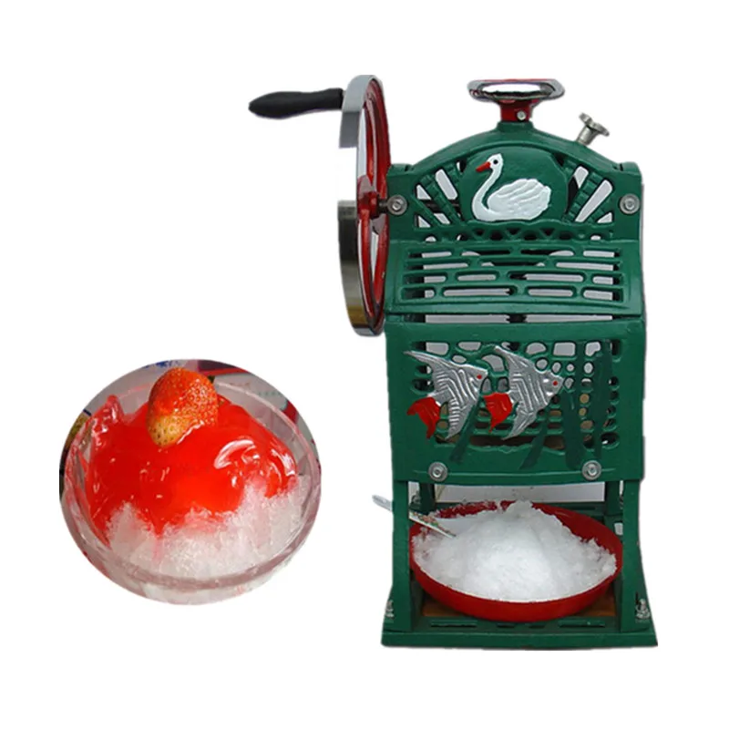 Commercial Snow Cone Machine Ice Crusher Block Shaving Machine