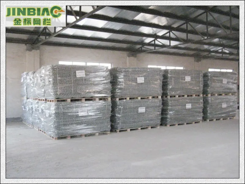product galvanized iron wire gabion wall welded stone basket with square hole cut and bending processing service747-13