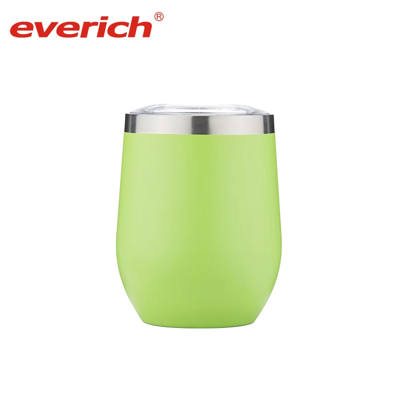 10 унций, оптовая продажа, бестселлер, Забавный стакан в форме яйца вина с крышкой