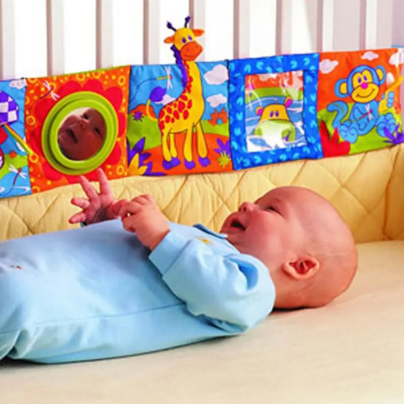 Infant Baby Kids Book Soft Cloth Intelligence Development Cognize Book 6A