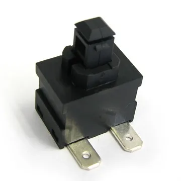 Interruttore A Pulsante Mantenuto BAOKEZHEN SC7037 – 2 Pin ON-OFF 2 Posizioni Nero