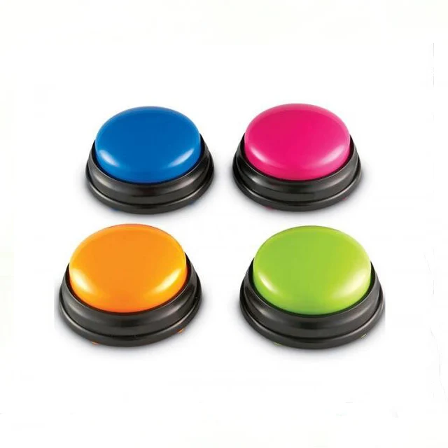 round box push button recordable sound module for music plush pillow toy