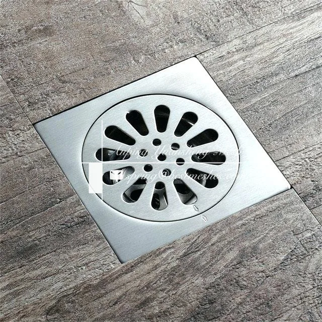 Circular SUS 304 Floor Drain Cover for Bathroom Drainage Pipe