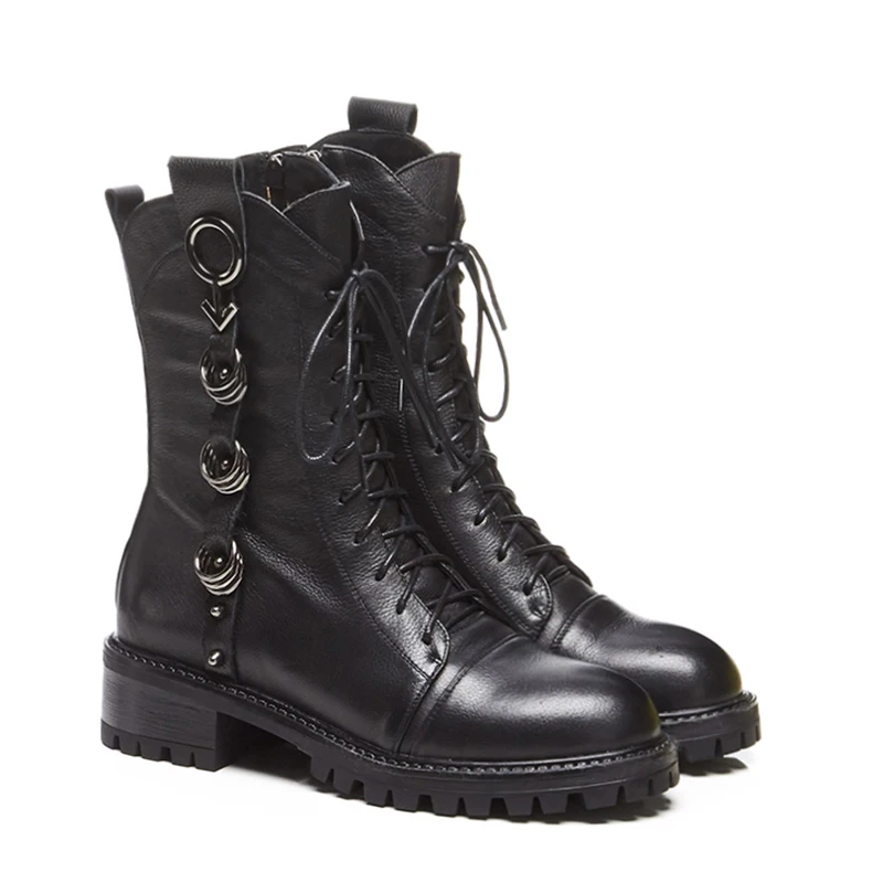 ladies punk boots