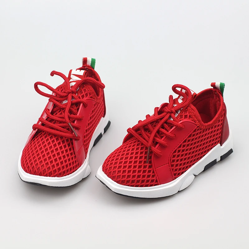Оптовая продажа, лидер продаж, весенне-осенние сетчатые кроссовки для мальчиков, Детские повседневные кроссовки