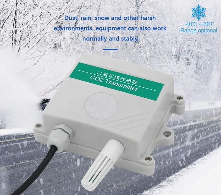 Парниковый Oem 4-20 мА 0-5 в 0-10 аналоговый датчик углекислого