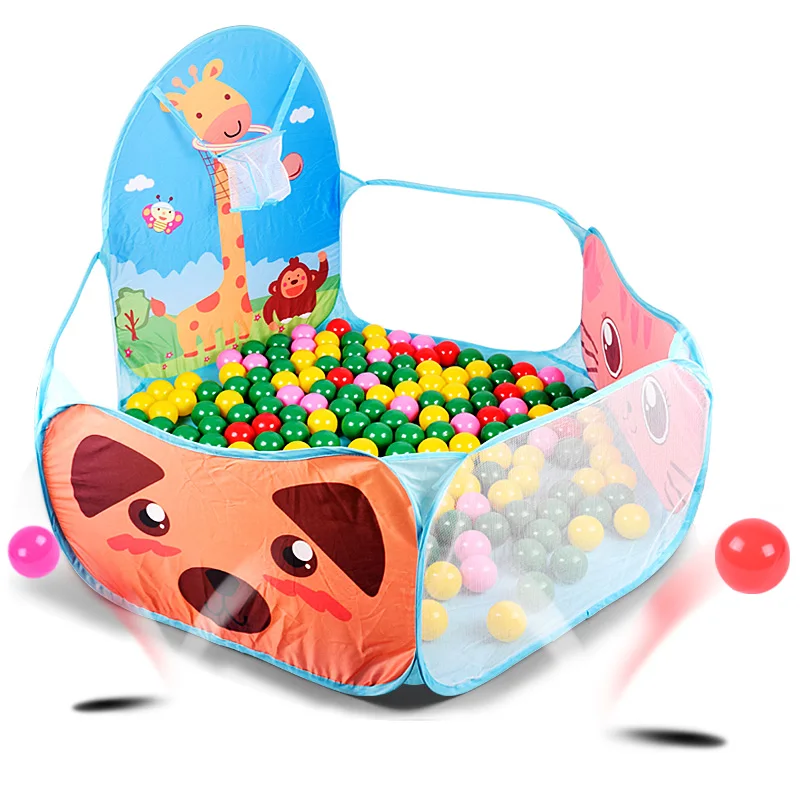 Американские дети играют океан Крытый складной бильярдный Детские баскетбольные автоматически раскрывающаяся палатка