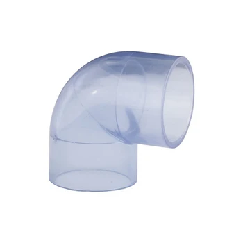 Raccord Coudé 90° En Acrylique Transparent 16mm Pour Aquarium - Connexion Tuyau Eau Fiable