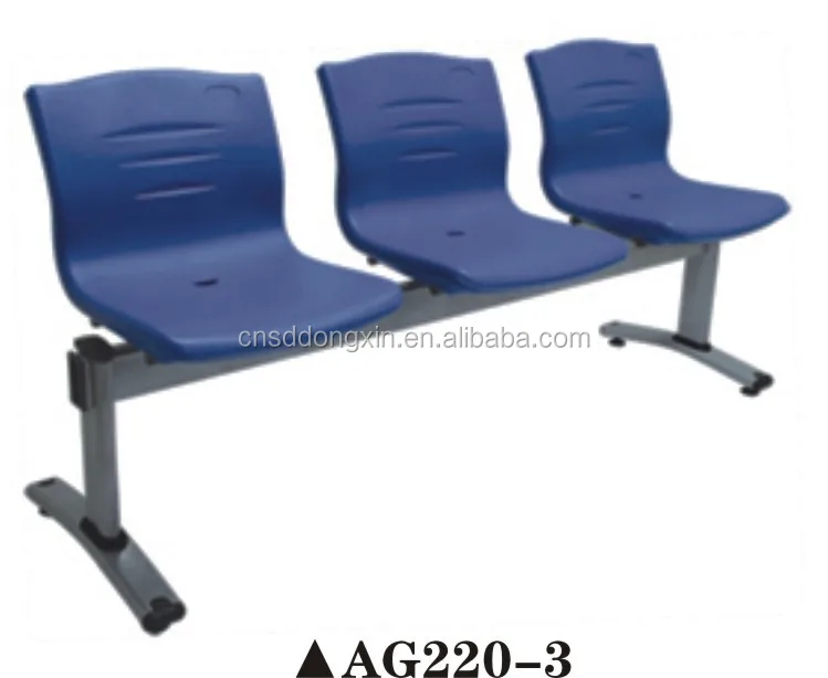 Plastic 3 seater deals chair