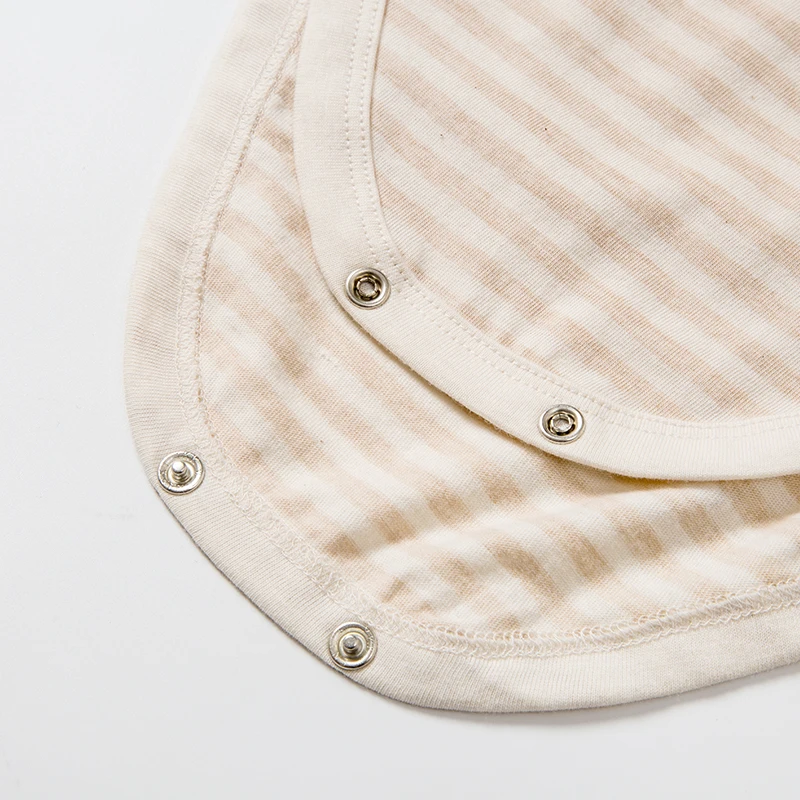 Экологически чистый комбинезон из органического хлопка без химической окрашивания для маленьких мальчиков и девочек, комбинезон, одежда