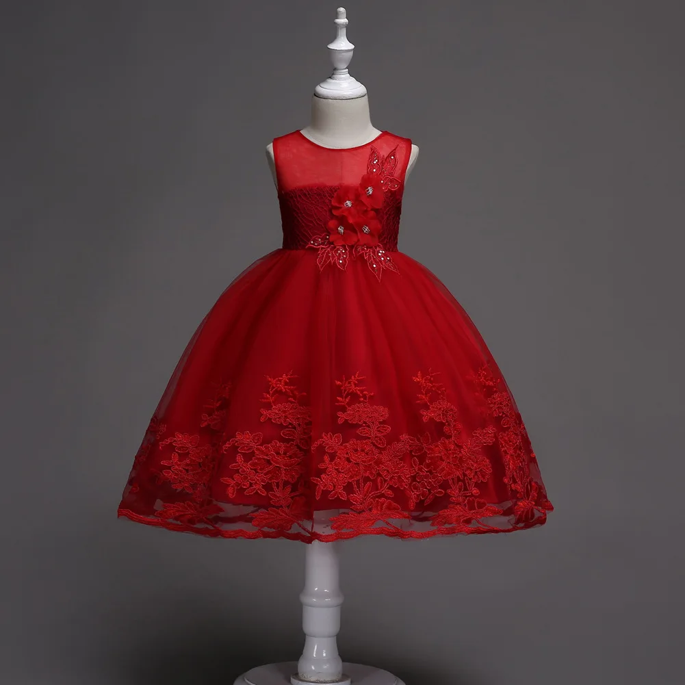 Girls Newest Summer Ball Gown Wedding 