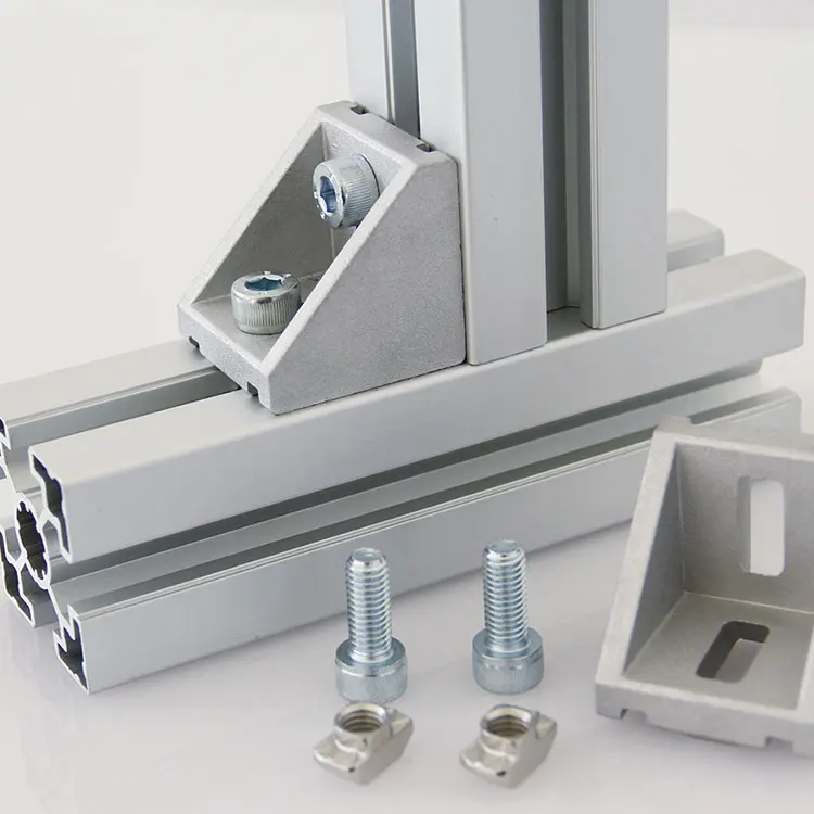 European Compatible Aluminium Profile System with Profile Connector Accessories