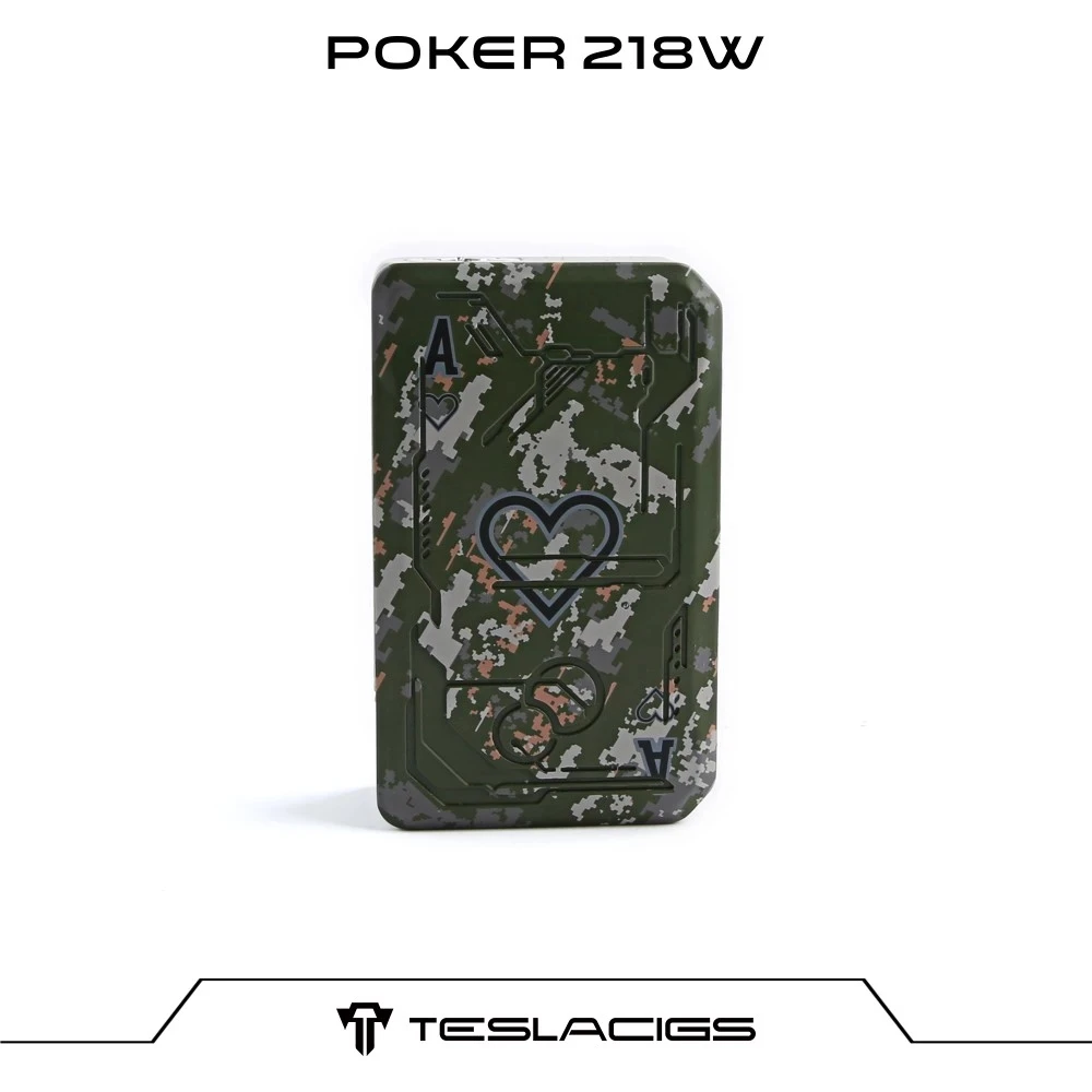 
 2019 Tesla новый мод электронный tesla покер 218w TC бокс мод несколько цветов выбор tesla покер 218w мод для продажи  