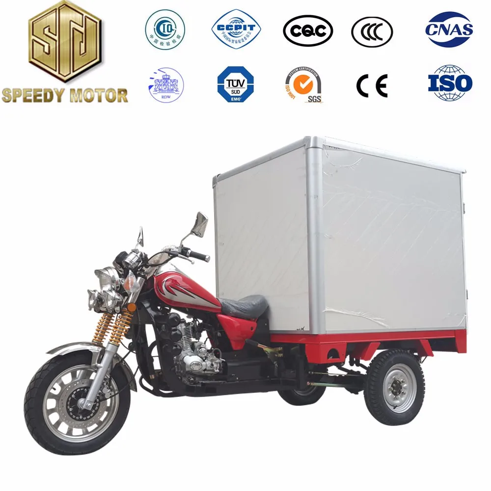 3 wheel delivery motorcycle