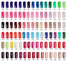 Free shipping 6pcs VOG fashion color LED gel polish 15ml 268 shining colors for choice
