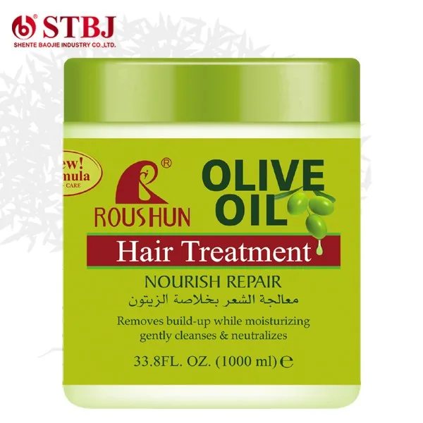 Roushun Olive Oil Hair Treatment Nourish Repair Damaged hair