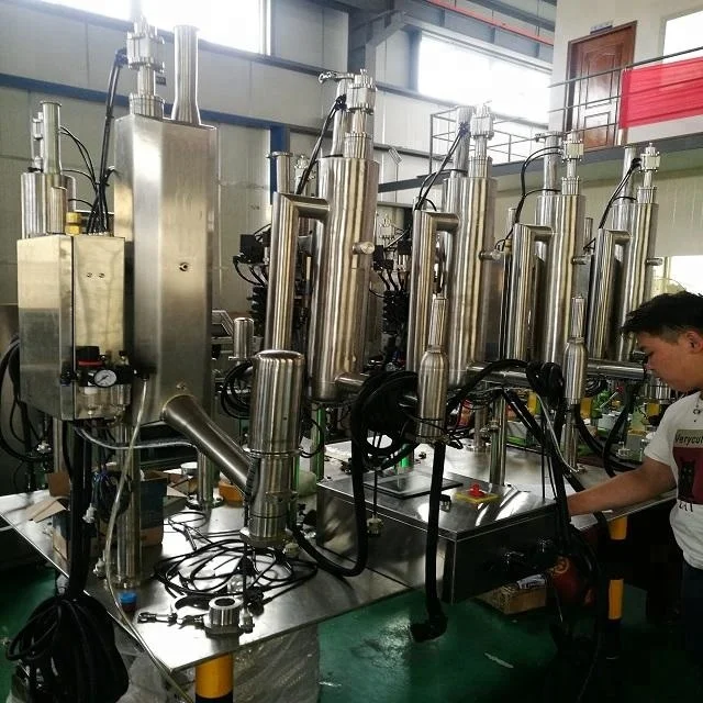 Automatic Liquid Nitrogen Dosing Machine for Cans and Juice Bottling Plant