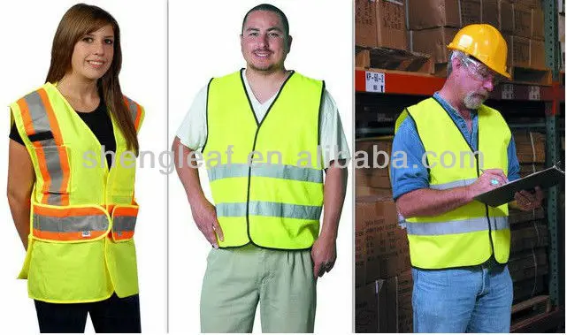 Разные цвета светоотражающий жилет безопасности с