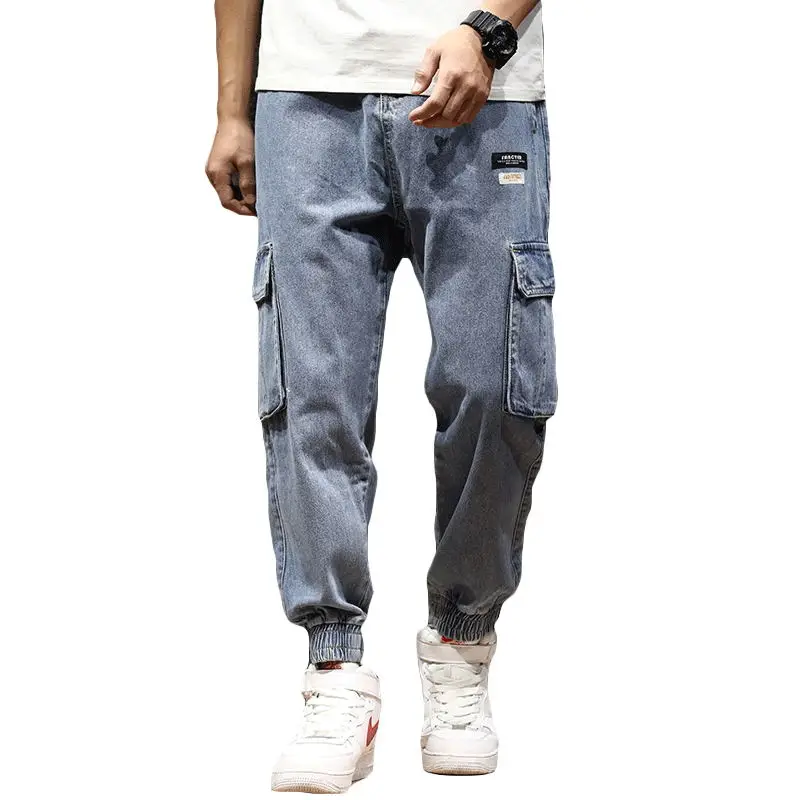 Guangzhou 2022 Fabricación De Moda Harren Es Leggy Baggy Jeans - Buy  Pantalones Casual,Casual Para Hombre Pantalones,Guangzhou Ropa Vaqueros  Product on Alibaba.com