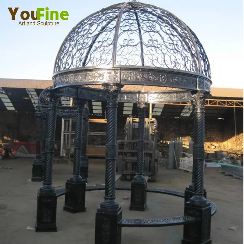 Classical Large Iron Gazebo for Garden