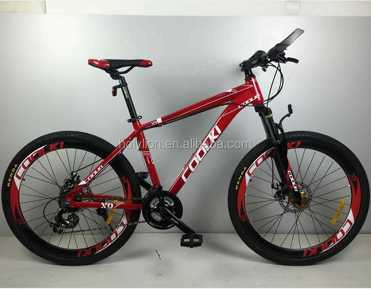 red adult bike
