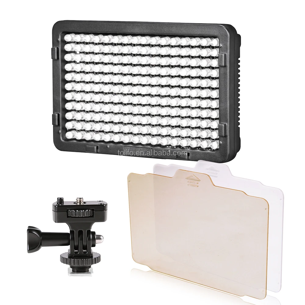 Tolifo Oem Factory Pt-176b 176 Led Fill Light Single Battery Operated Mini  Led Panel Video Light - Buy Led Video Light,Led Fill Light Product on  