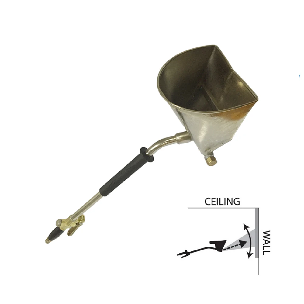 Цементный распылитель, краскопульт с резервуаром, 4 струи, Потолочный настенный, для распыления цементного раствора