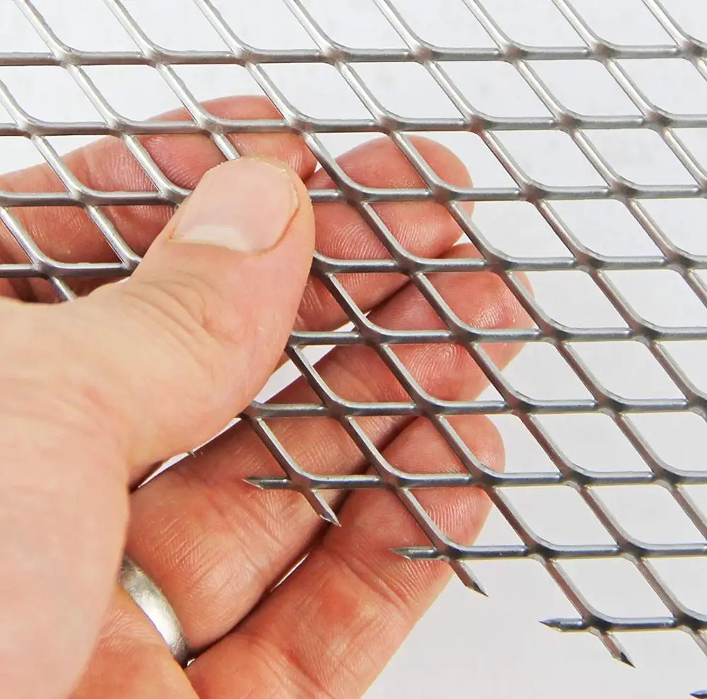 1mm Thick Aluminium Expanded Metal Mesh