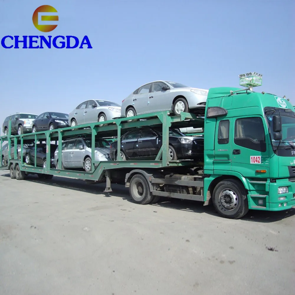 2 Axle Hydraulic Lifting Car Carrier Trailer For Sale In Philippines