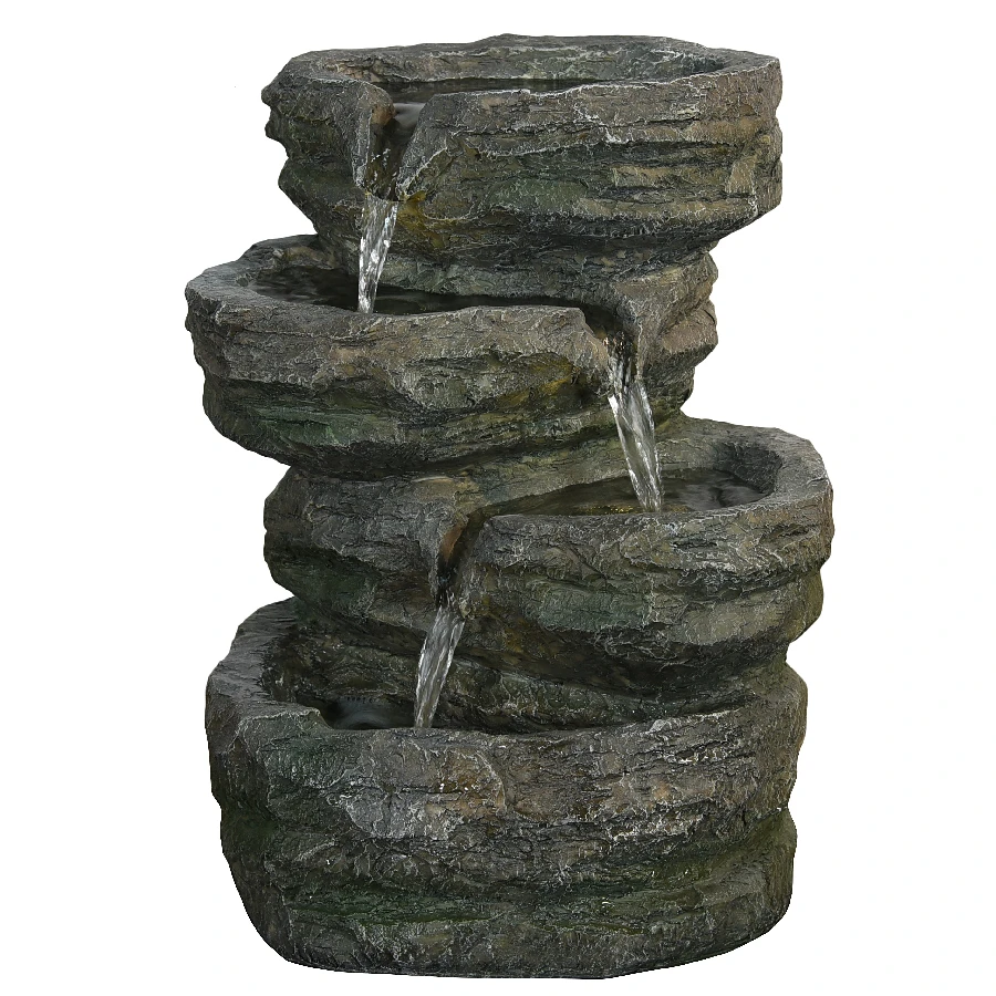 Indoor Artificial Waterfall Moroccan Fountain Home Decoration