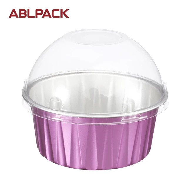 125ml 4oz Best Seller Disposable Aluminum Foil Containers Baking Cup