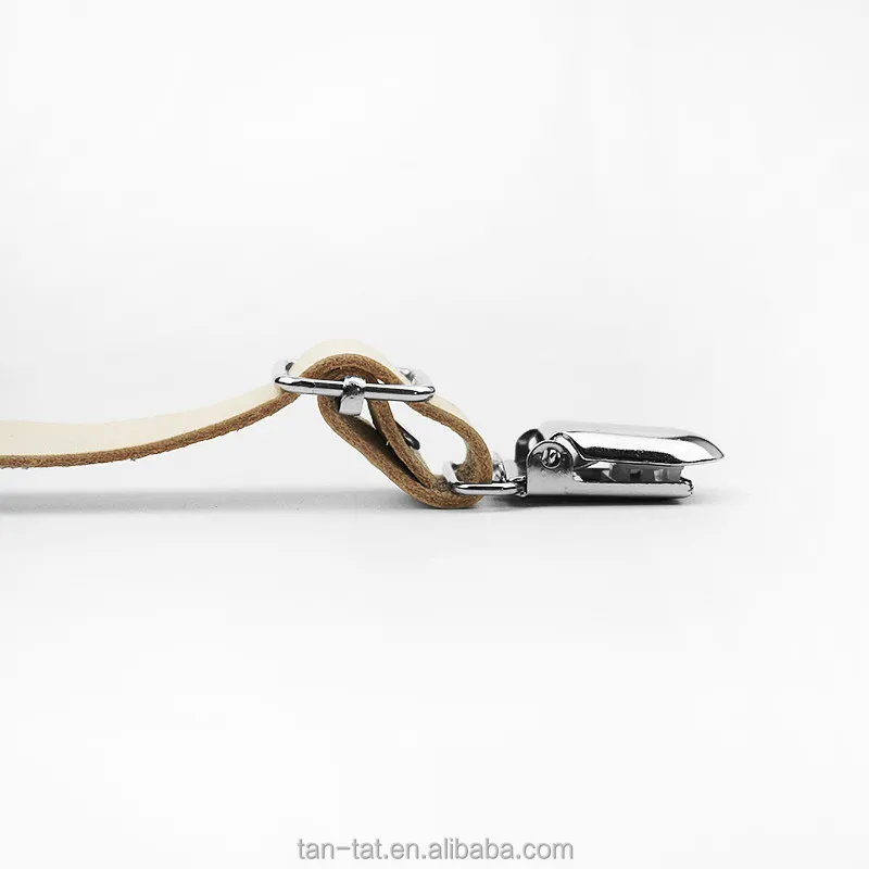 Мужские подтяжки для шафера темно-коричневые кожаные подтяжки