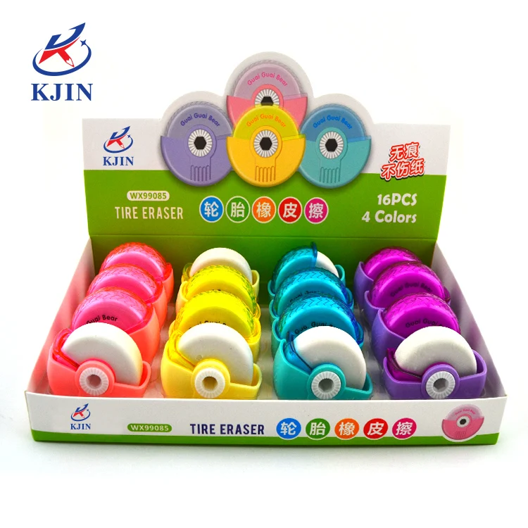 Новый дизайн, милый Модный корейский ластик, школьные принадлежности для студентов, подарки, необычная Новинка, ластик для чистки шин