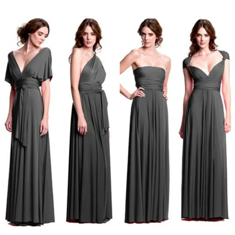 deep red bridesmaid dress