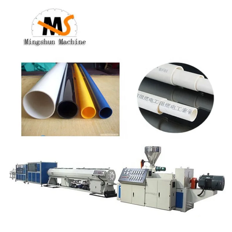 Plastic Pvc Electric Fitting Pipe Product Make Machine /pvc Pipe Making