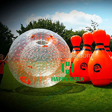 
HI высококачественный надувной набор для боулинга, гигантские надувные шпильки для боулинга 