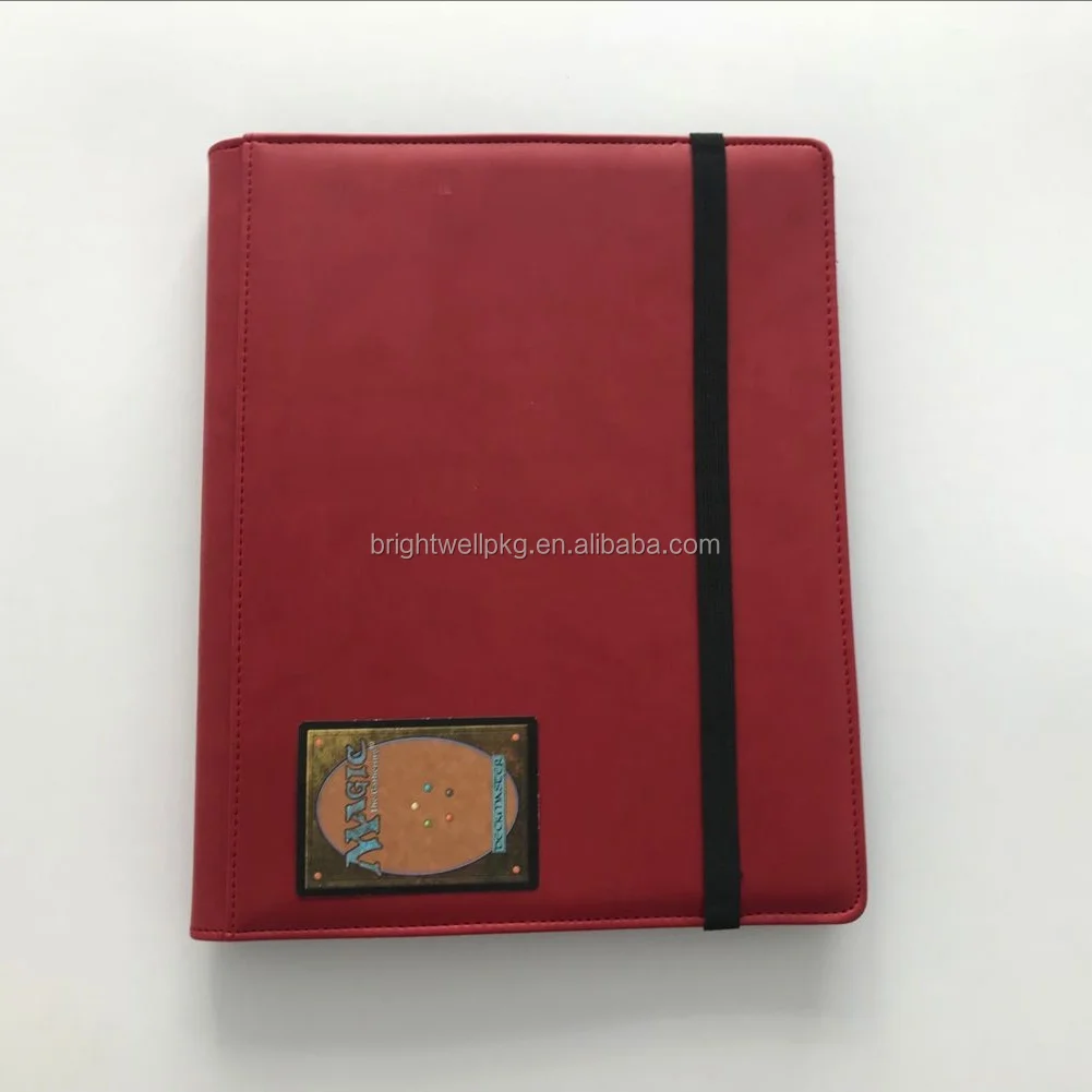 
Pro-Folio 9-Pocket Red Gaming Card Collectors Portfolio 