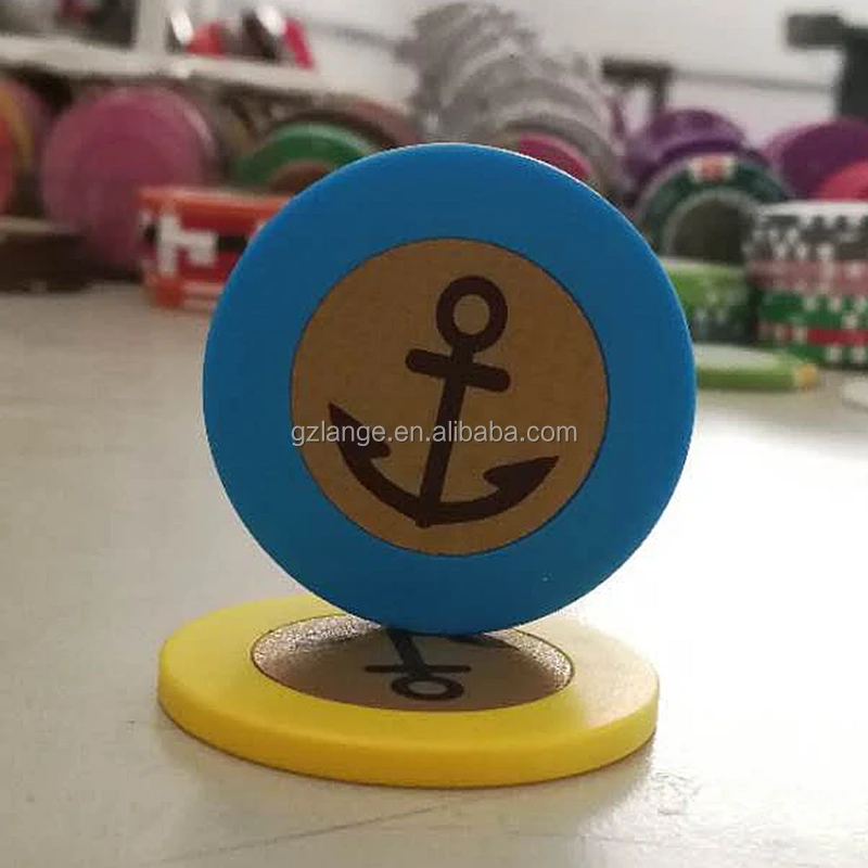 Наклейка на заказ покерные чипы казино рулетка игра глина покерный