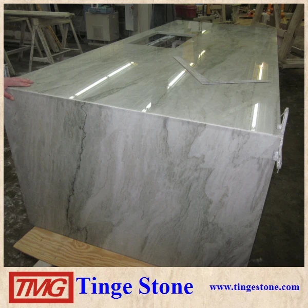 Natural Quartzite Slabs SEA PEARL Quartzite for Luxury House