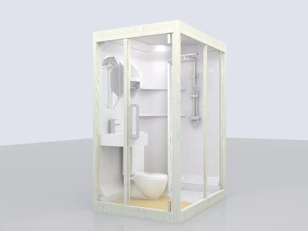 Ast Prefab Caravan Modular Bathroom Toilet Unit Shower Pod Buy Modern